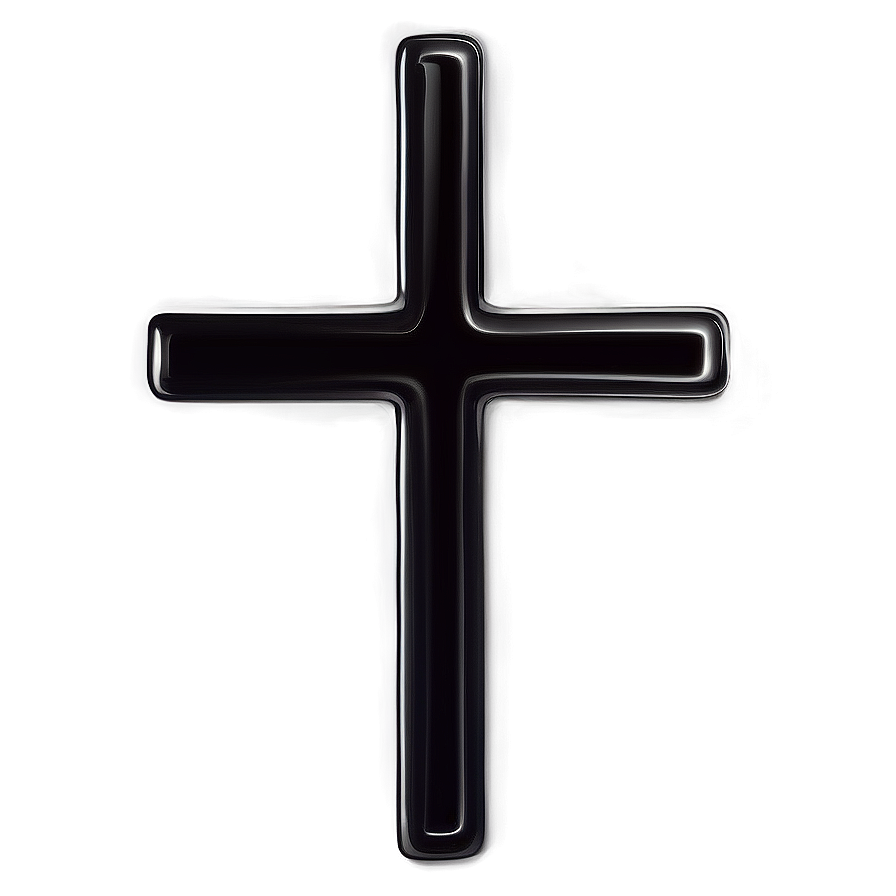 Black Cross Clipart Png Qhs24 PNG image