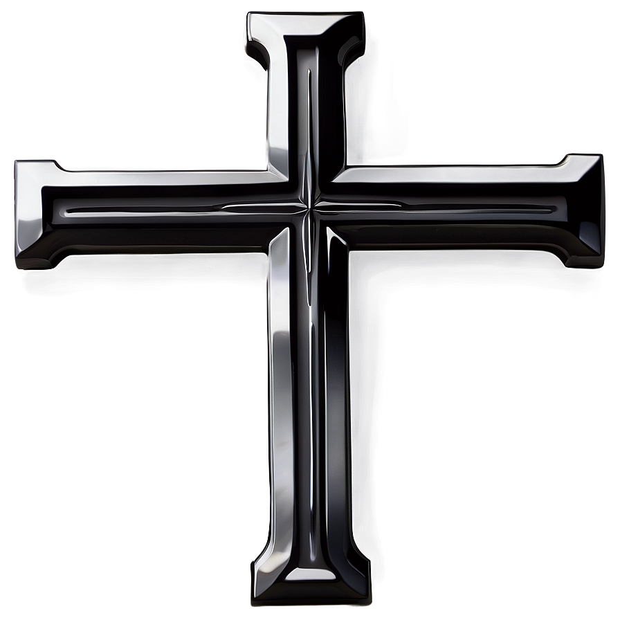 Black Cruz Png 06122024 PNG image