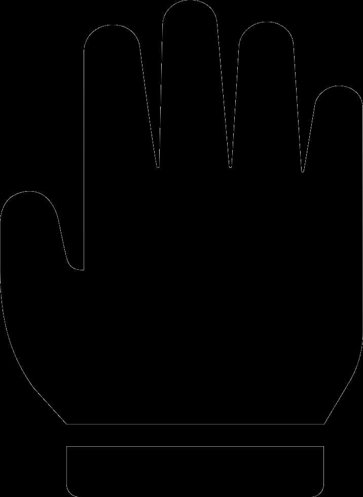Black Cursor Icon Silhouette PNG image