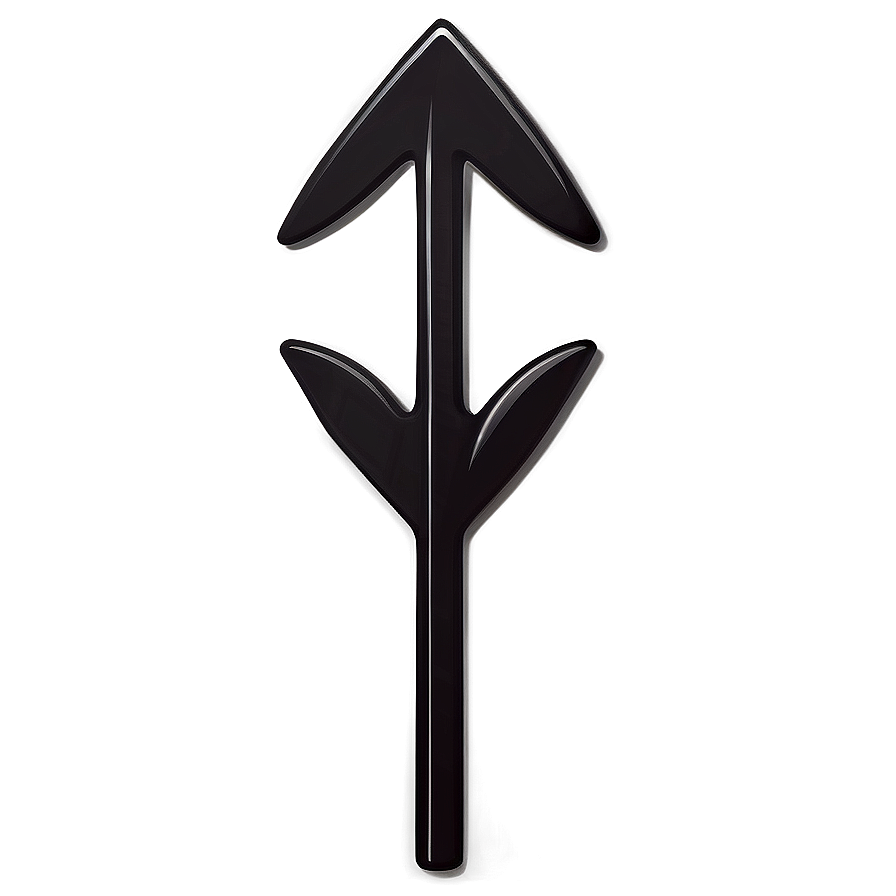 Black Direction Arrow Png 05252024 PNG image