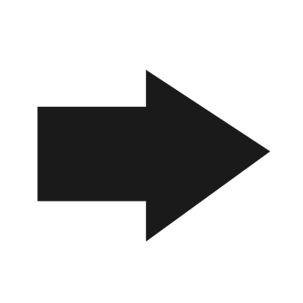 Black Directional Arrow Icon PNG image