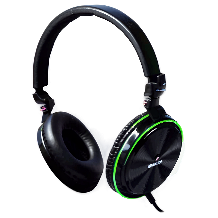 Black Dj Headphones Png 64 PNG image