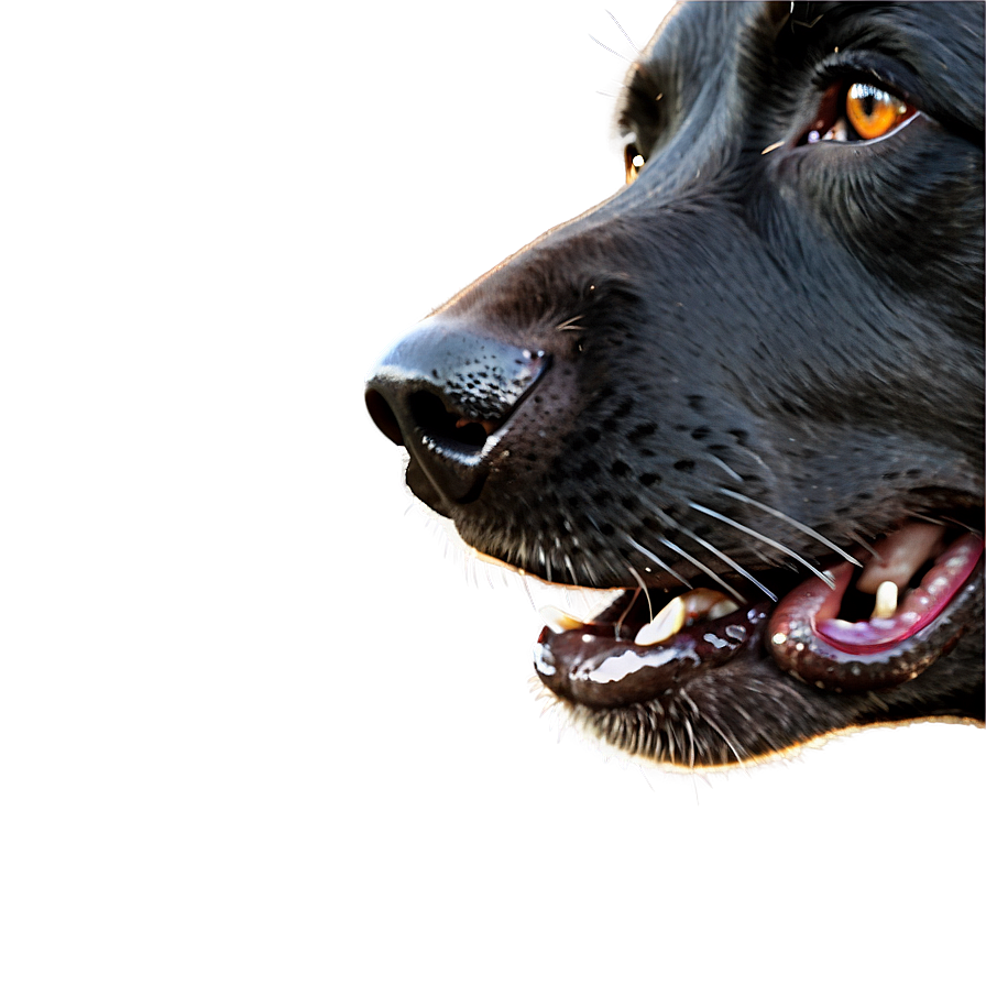 Black Dog Nose Png Xho35 PNG image