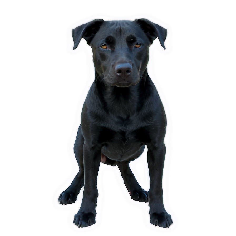 Black Dog Png Rel39 PNG image