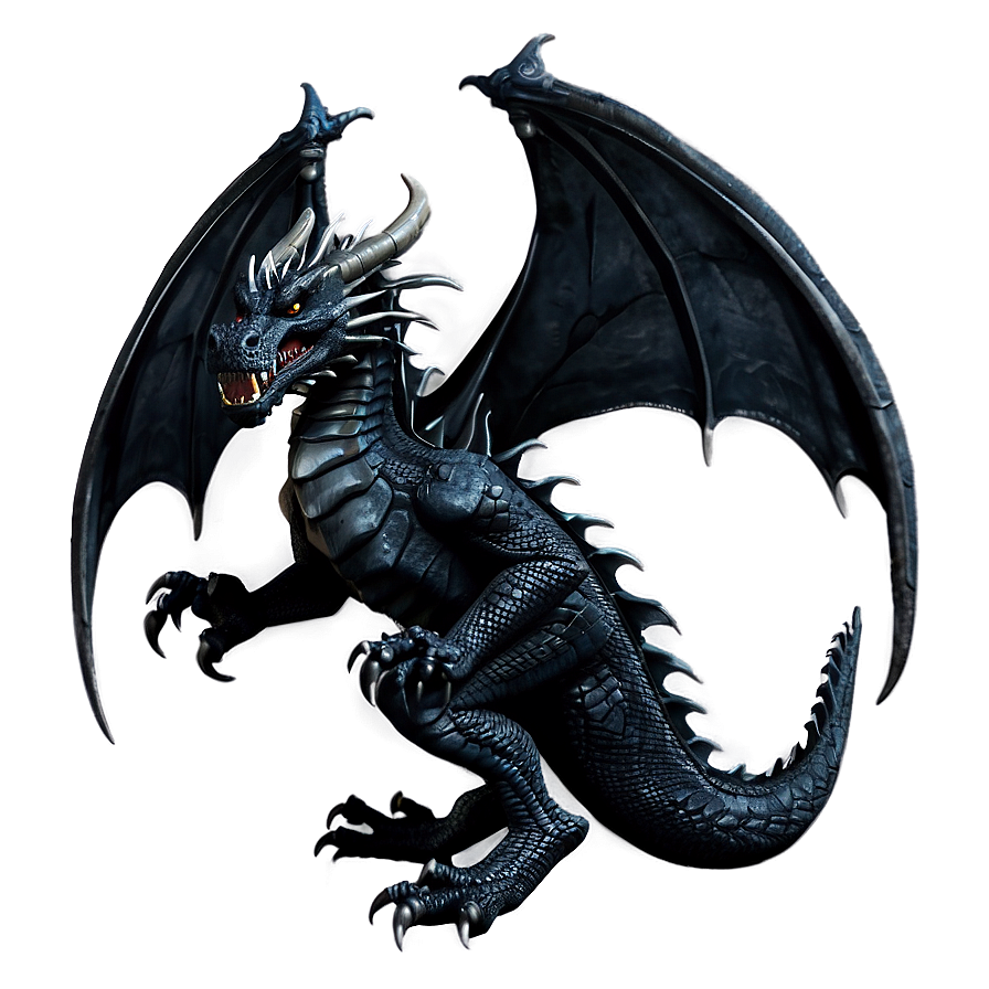 Black Dragon C PNG image