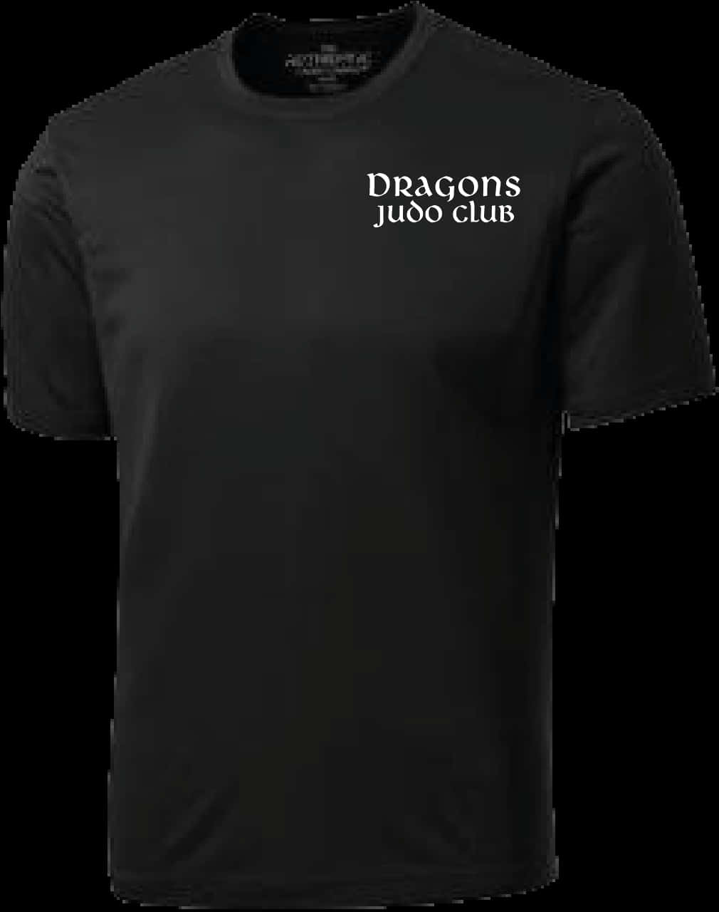 Black Dragons Judo Club Shirt PNG image