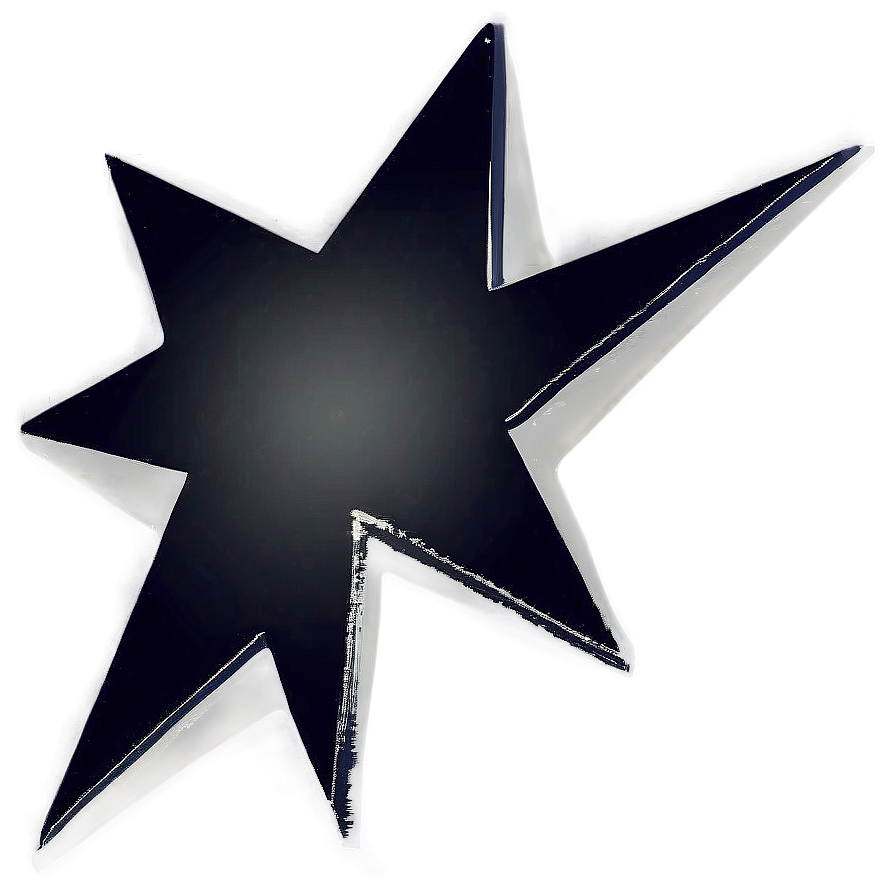 Black Fade Star Png 32 PNG image