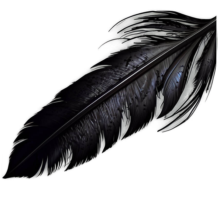 Black Feather Texture Png Yuu PNG image