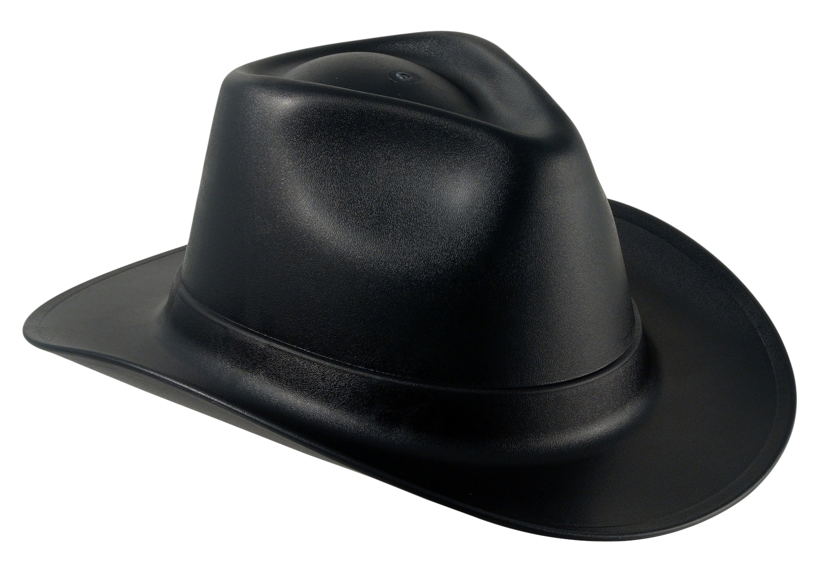 Black Felt Cowboy Hat PNG image