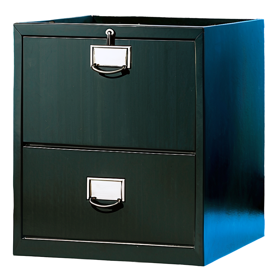 Black Filing Cabinet Png Gug PNG image