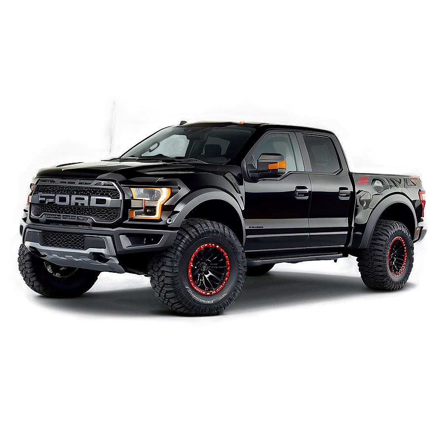 Black Ford F150 Raptor Png Gaa54 PNG image