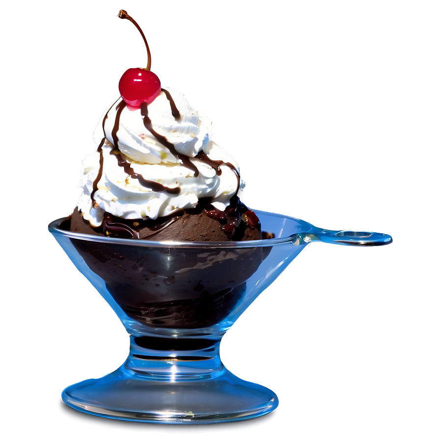 Black Forest Ice Cream Sundae Png 47 PNG image