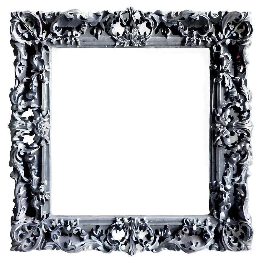 Black Frame For Mirror Png 06262024 PNG image