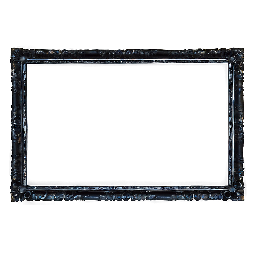 Black Frame Landscape Png 06262024 PNG image