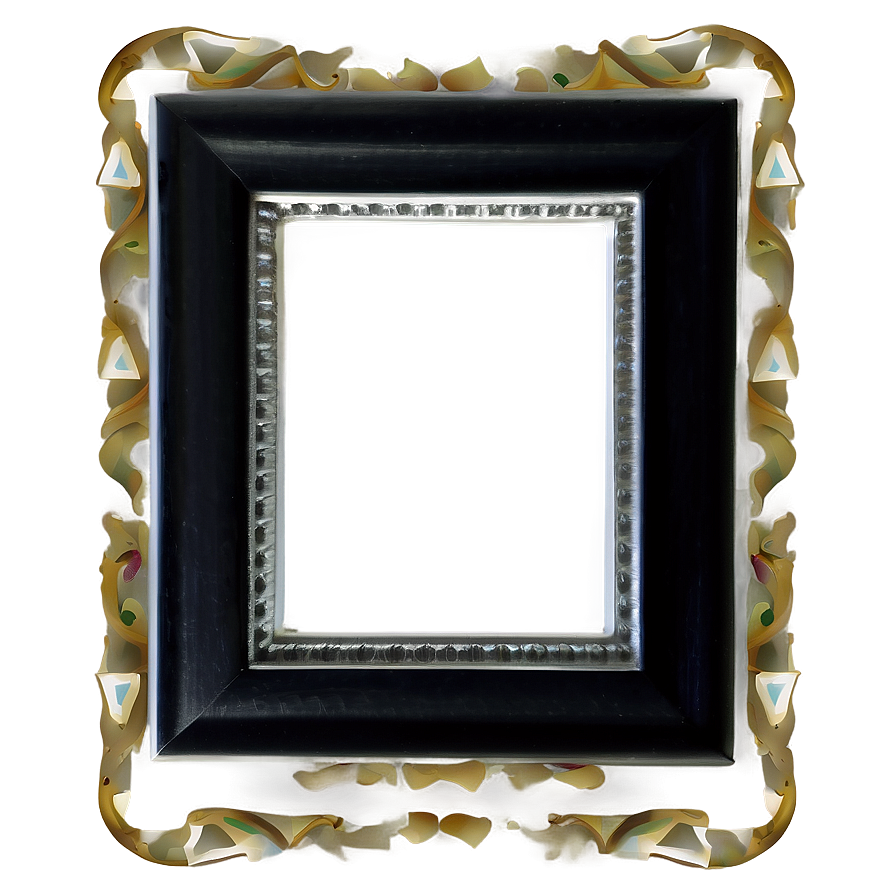 Black Frame With Shelf Png Sfx PNG image