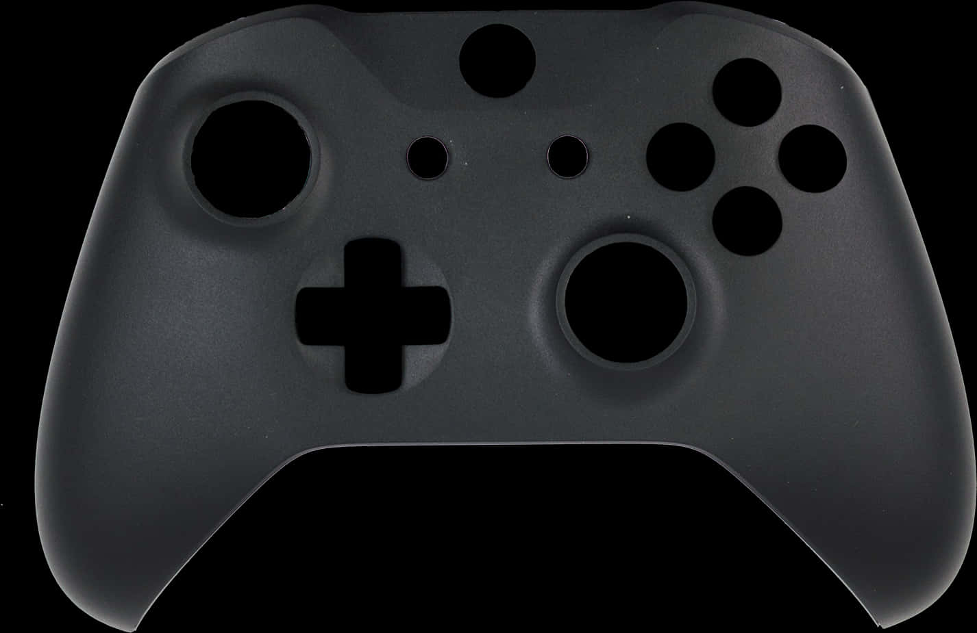 Black Game Controller Silhouette PNG image