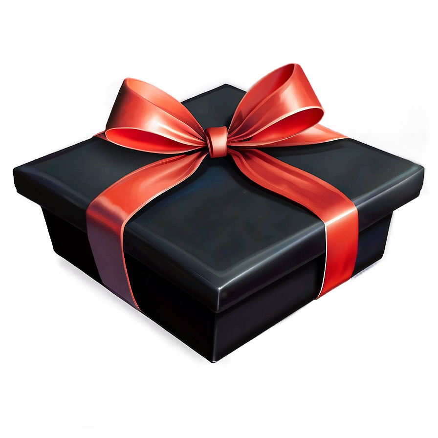 Black Gift Box Png Abv PNG image