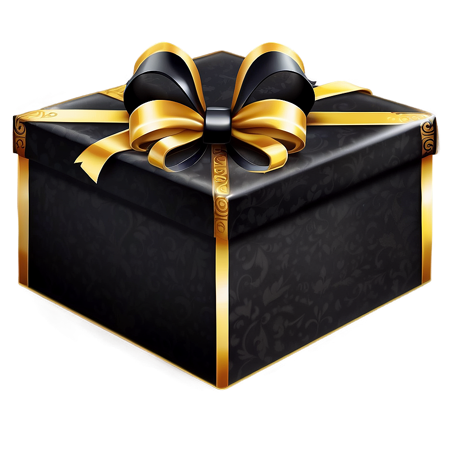 Black Gift Box Png Imc PNG image