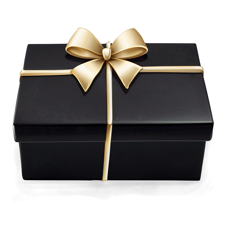 Black Gift Box Png Weo PNG image