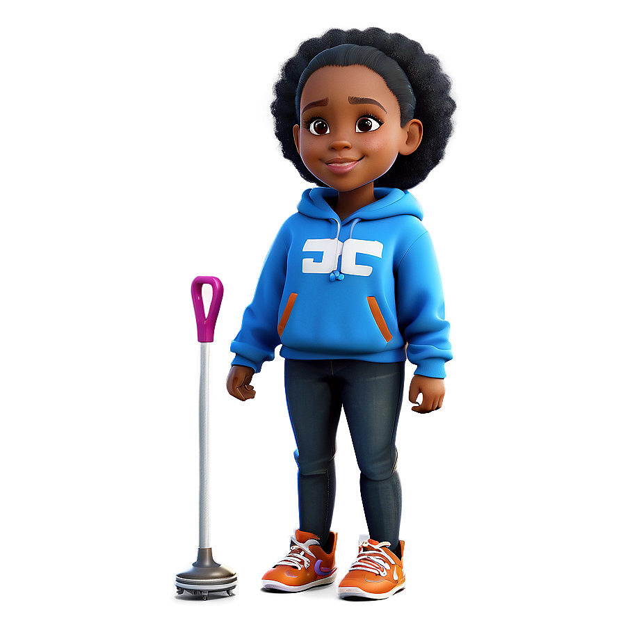 Black Girl Cartoon Character Design Png 68 PNG image