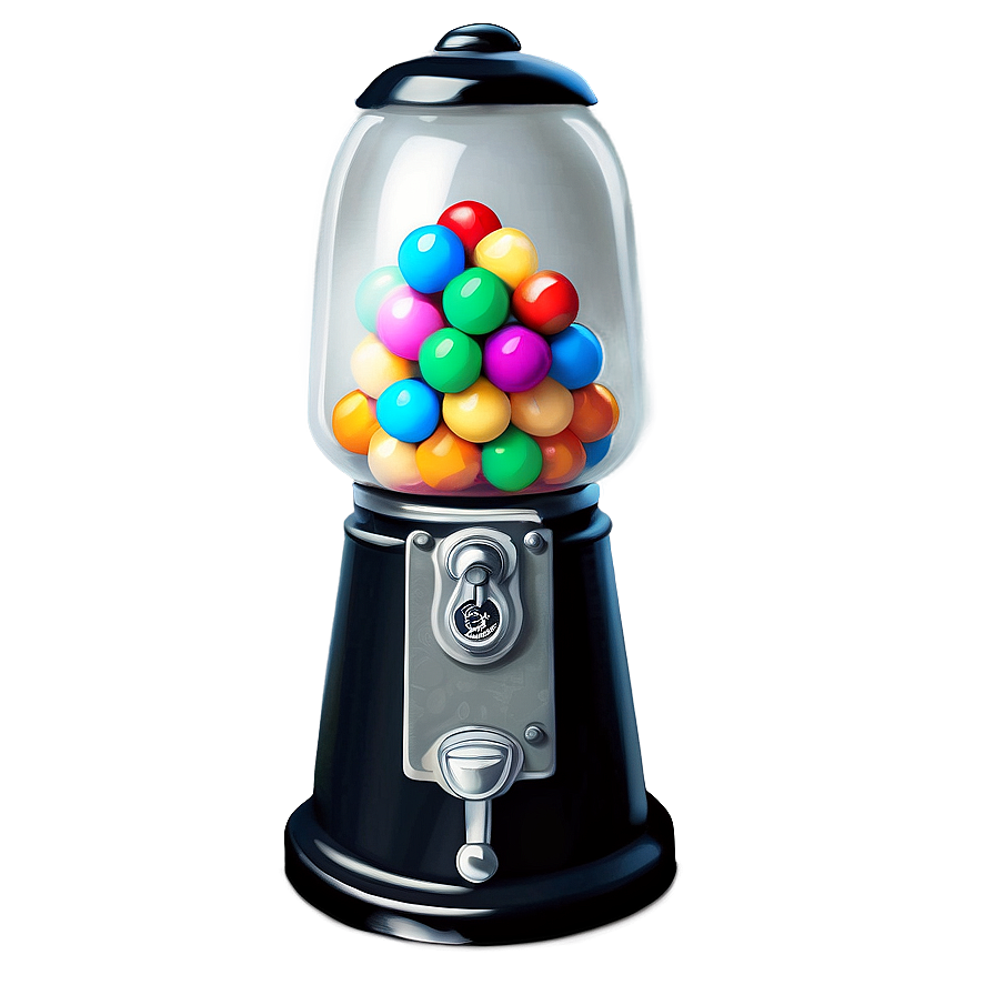 Black Gumball Machine Png Kew30 PNG image