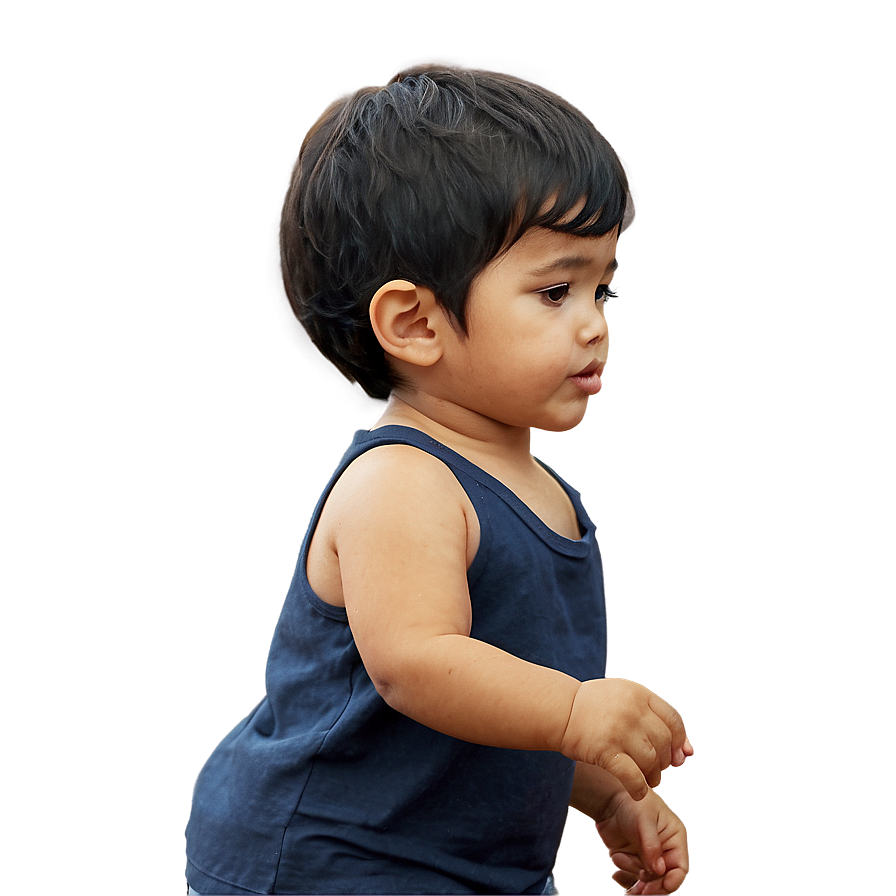 Black Hair Boy Png 3 PNG image