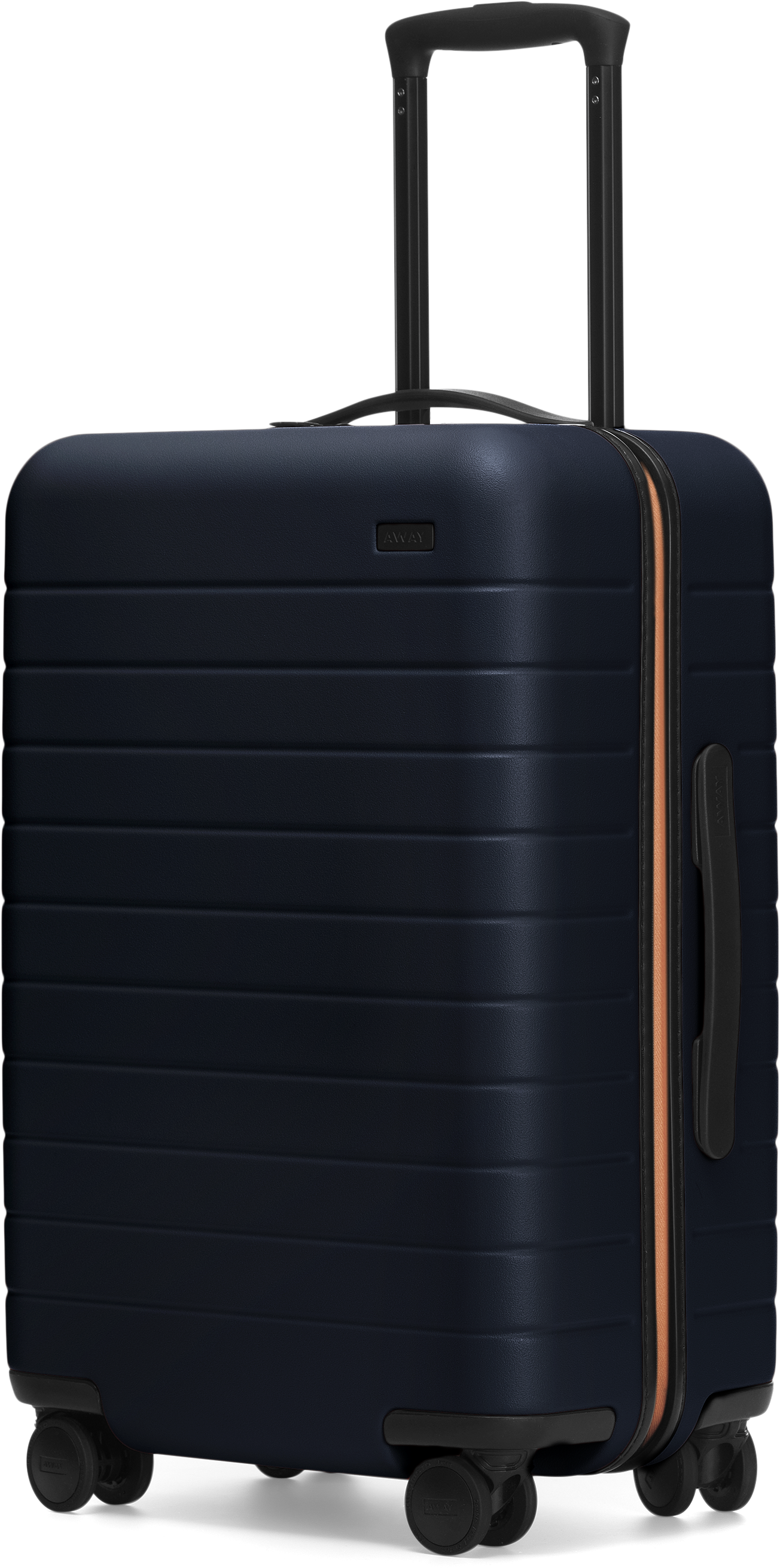 Black Hardshell Carry On Luggage PNG image