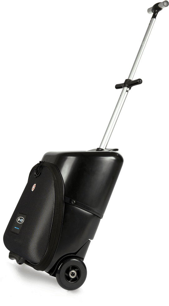 Black Hardshell Carry On Luggage PNG image