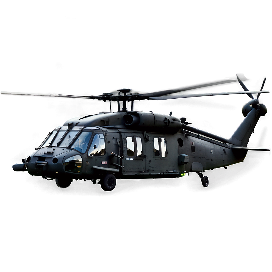 Black Hawk Helicopter In Storm Png Hwy PNG image