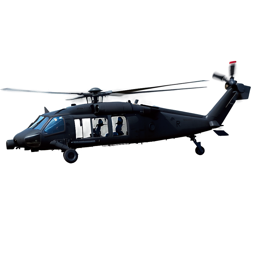 Black Hawk Helicopter In Urban Area Png 36 PNG image