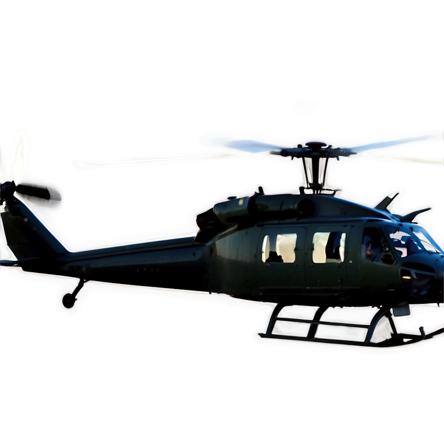 Black Hawk Helicopter In Urban Area Png 90 PNG image