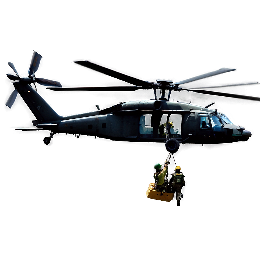 Black Hawk Helicopter Refueling Png Ruh95 PNG image