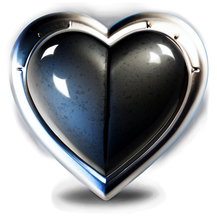 Black Heart Icon Png Qto PNG image