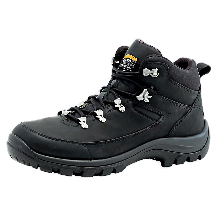 Black Hiking Boots Png Eya PNG image