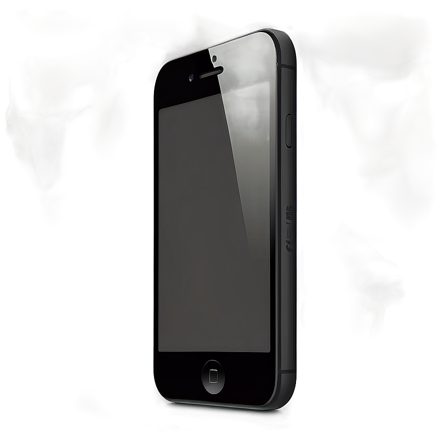 Black Iphone Mockup Png 05252024 PNG image