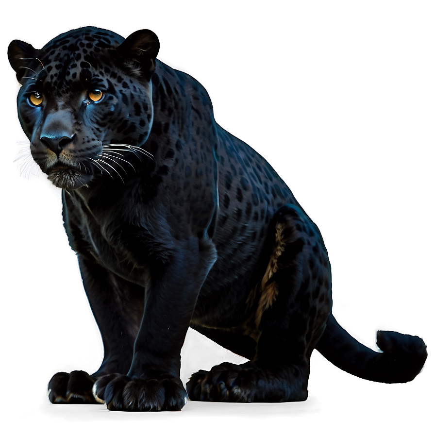 Black Jaguar Png 05212024 PNG image