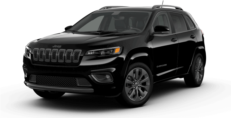 Black Jeep Cherokee Limited2023 PNG image