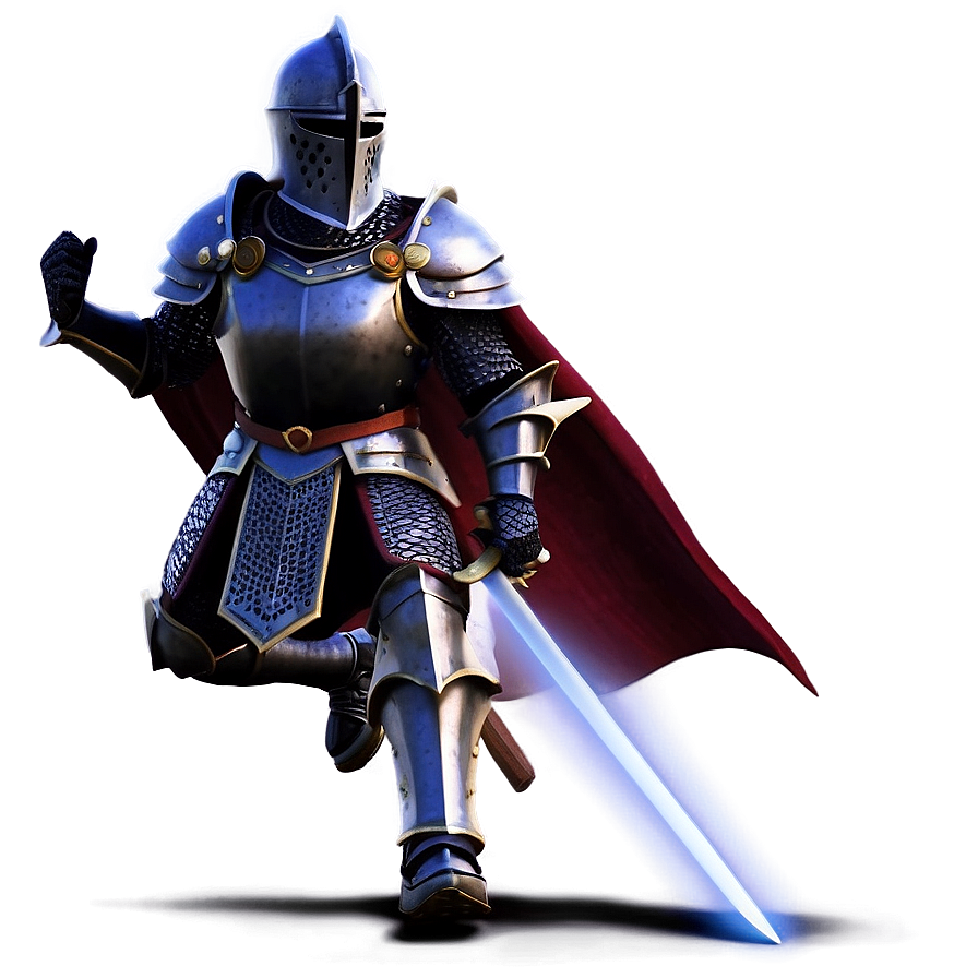 Black Knight Charging Png 91 PNG image