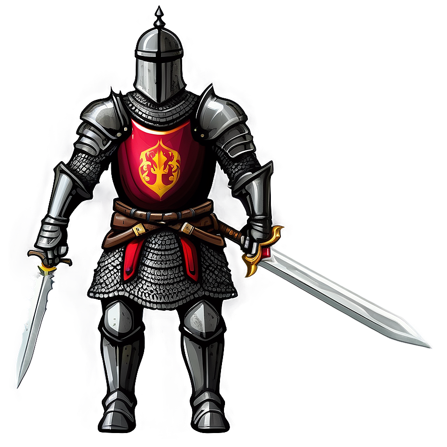 Black Knight Illustration Png 06272024 PNG image