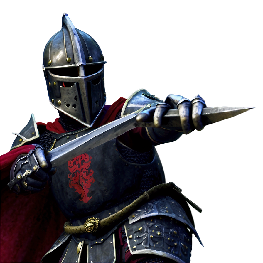 Black Knight In Battle Png 06272024 PNG image