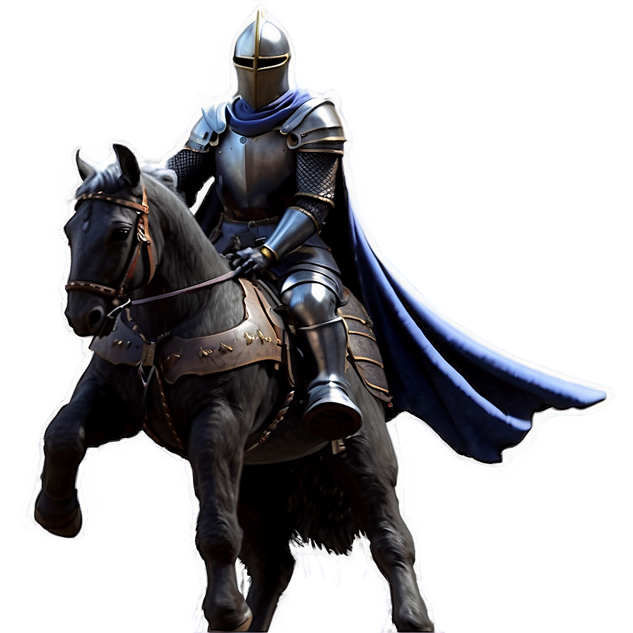 Black Knight On Horseback Png Tag82 PNG image