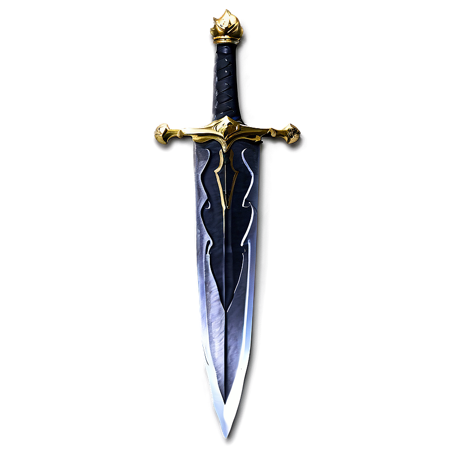 Black Knight Sword Png 06272024 PNG image