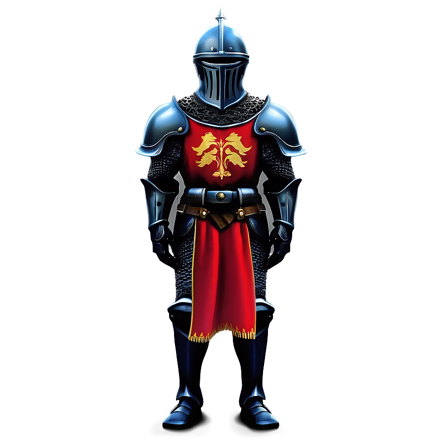 Black Knight With Flag Png 63 PNG image