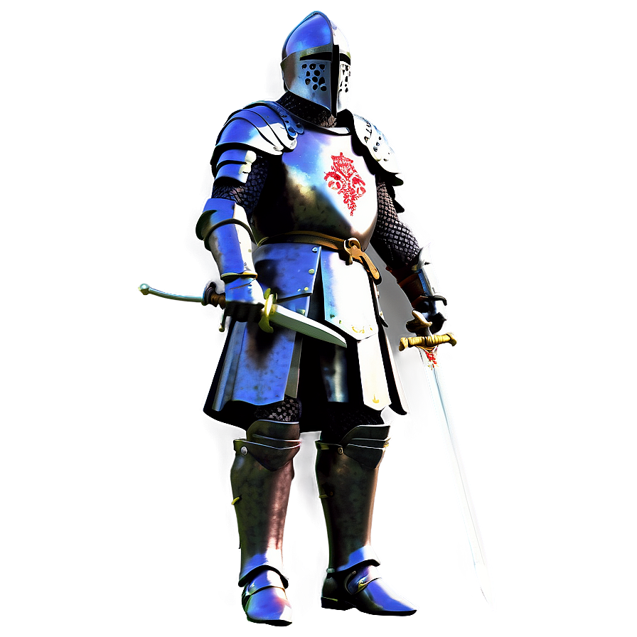 Black Knight With Sword Raised Png Bde PNG image