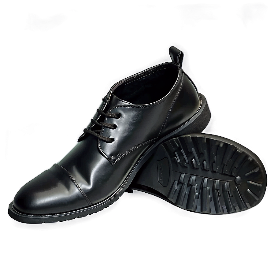 Black Leather Boots Png Ptl PNG image