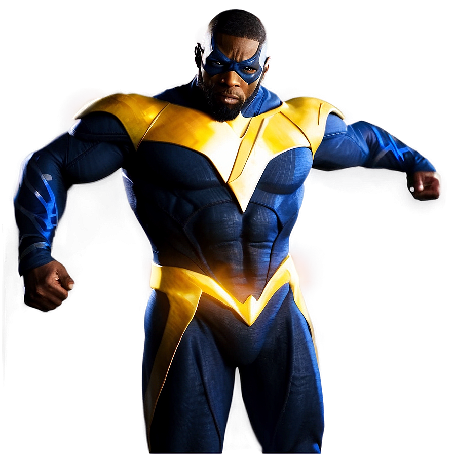 Black Lightning C PNG image