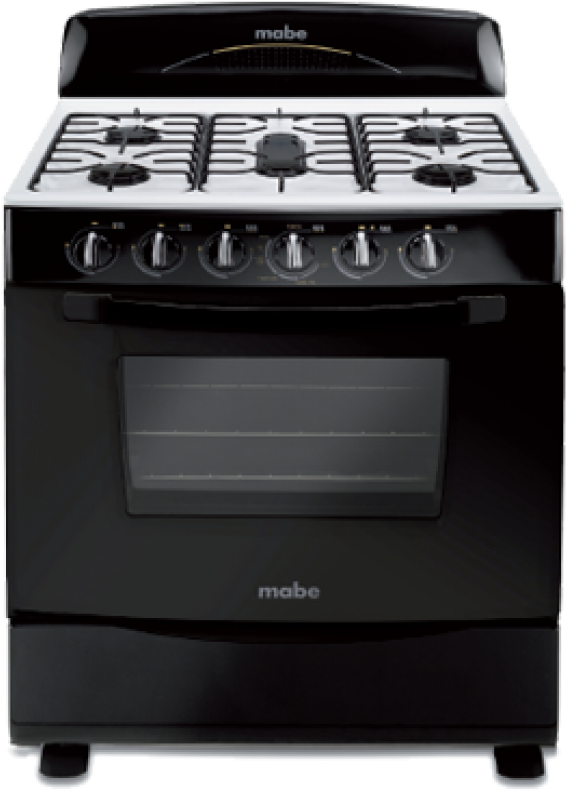 Black Mabe Gas Stove PNG image