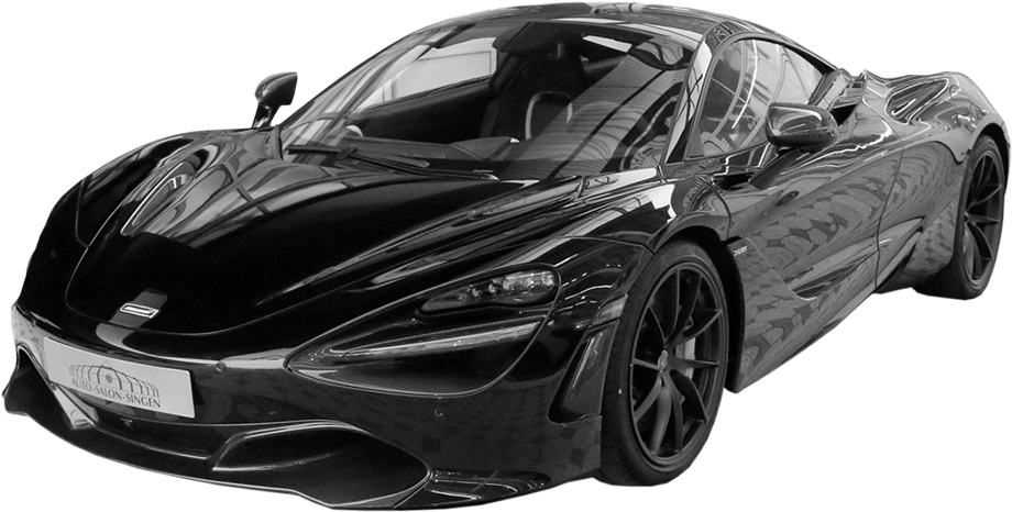 Black Mc Laren Sports Car PNG image