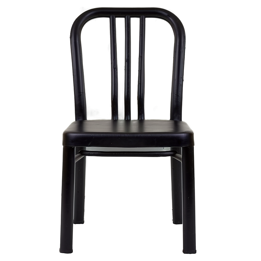 Black Metal Chair Png Wfg PNG image