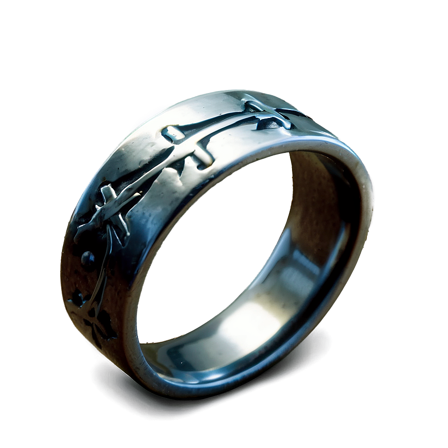 Black Metal Ring Image Png 06282024 PNG image